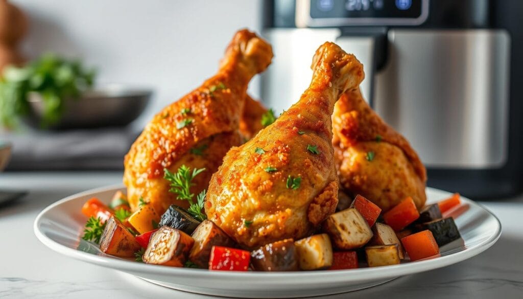 Air Fryer Chicken Leg Quarters