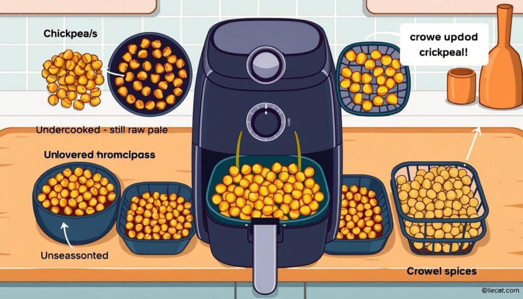 Air Fryer Chickpea Cooking Mistakes