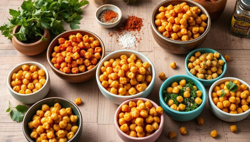 Air Fryer Chickpeas Seasoning Combinations