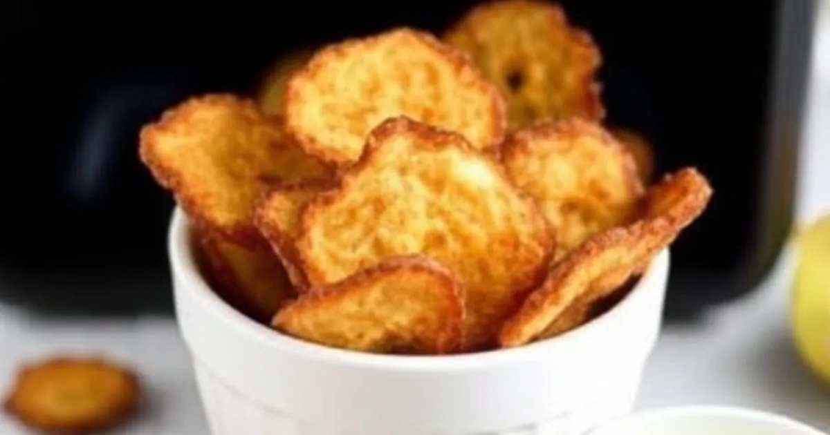 Apple Crisps Air Fryer