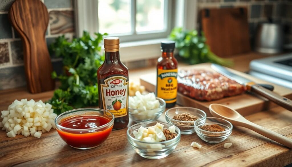 BBQ Meatloaf Glaze Preparation