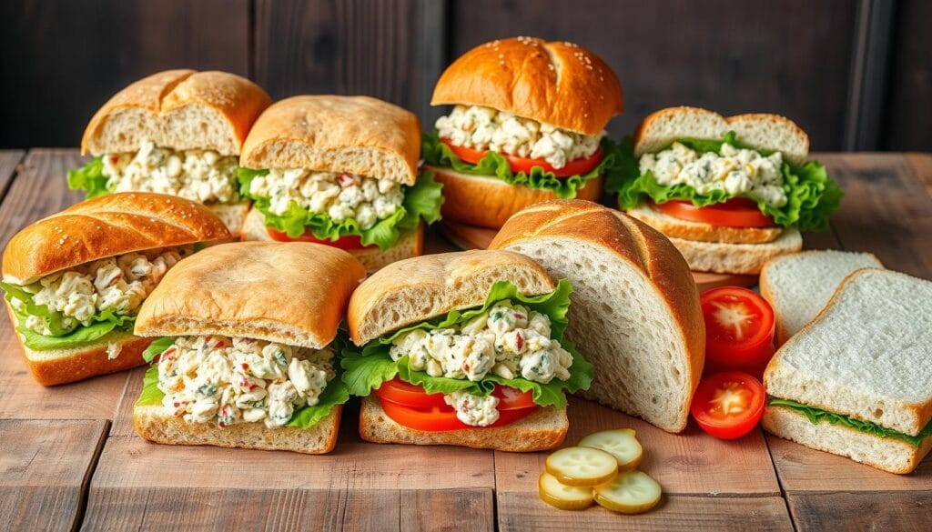 Chicken Salad Sandwich Bread Varieties