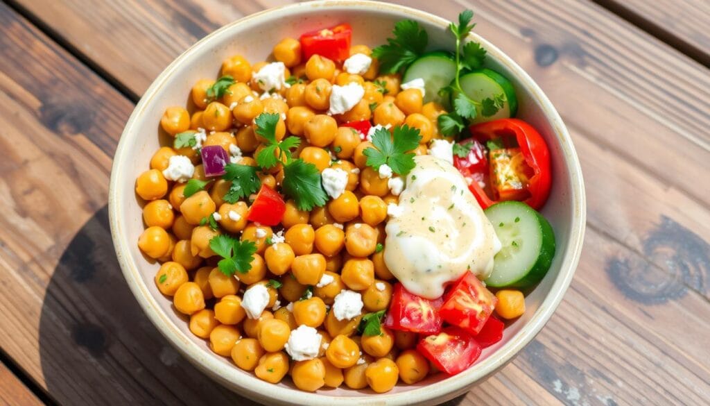 Crispy Chickpea Bowl Topping