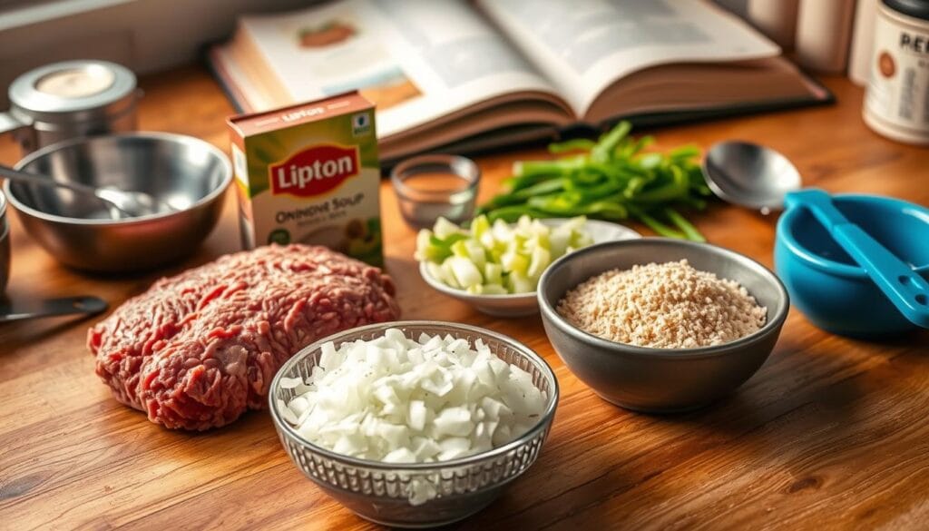 Homemade Meatloaf Preparation