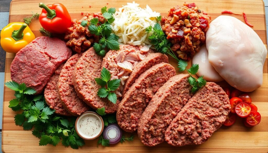 Meatloaf Meat Choices