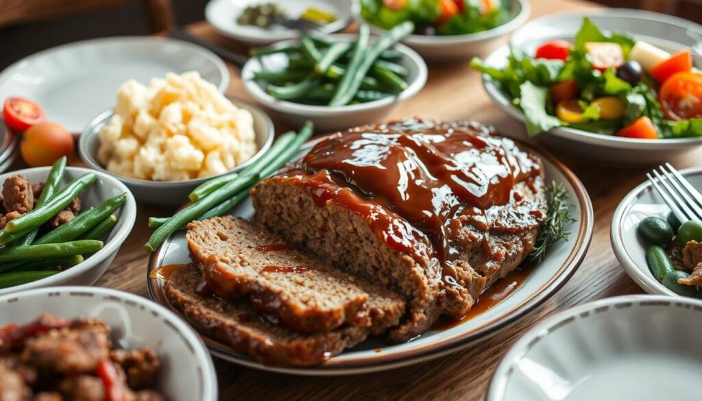 Meatloaf with Side Dishes