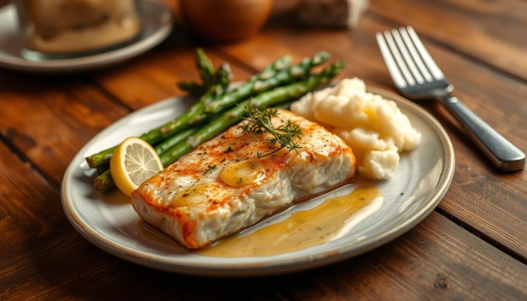 Salmon Dinner Plating