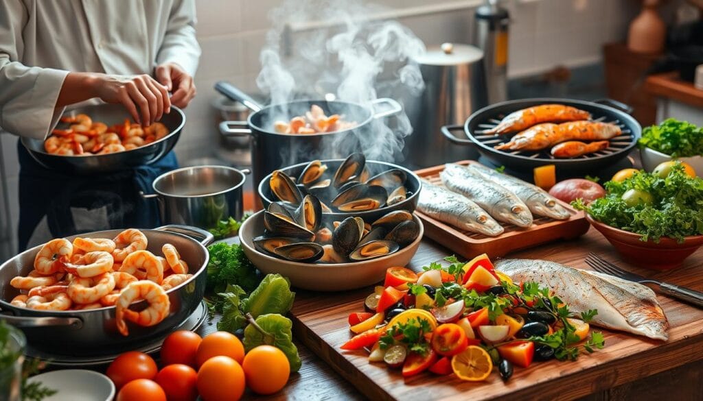 Seafood Cooking Techniques