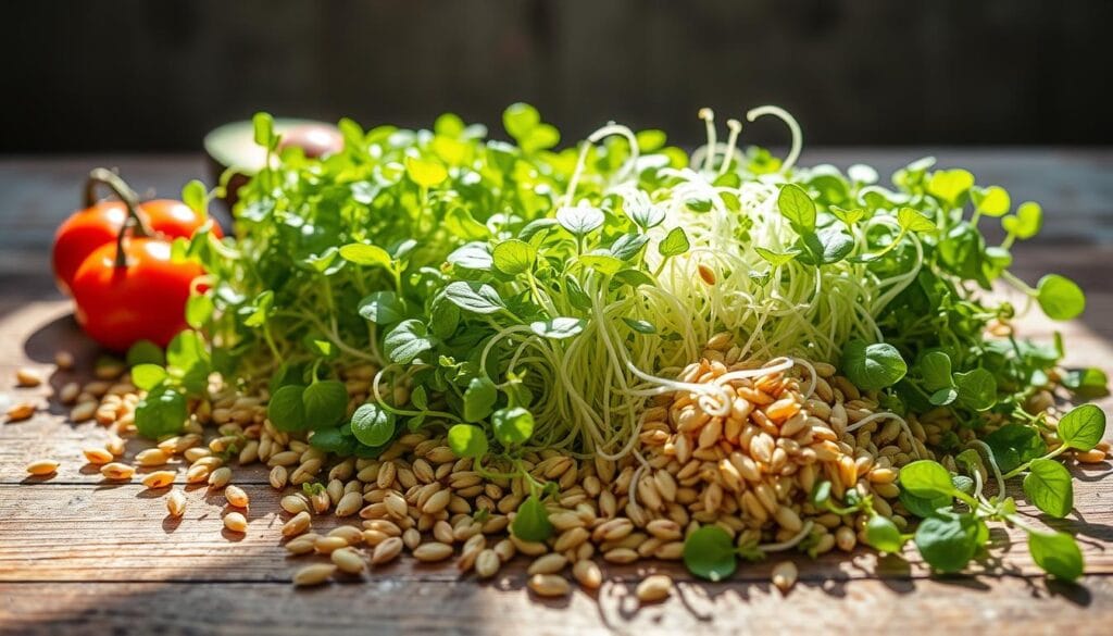 Sprouted Seeds and Microgreens