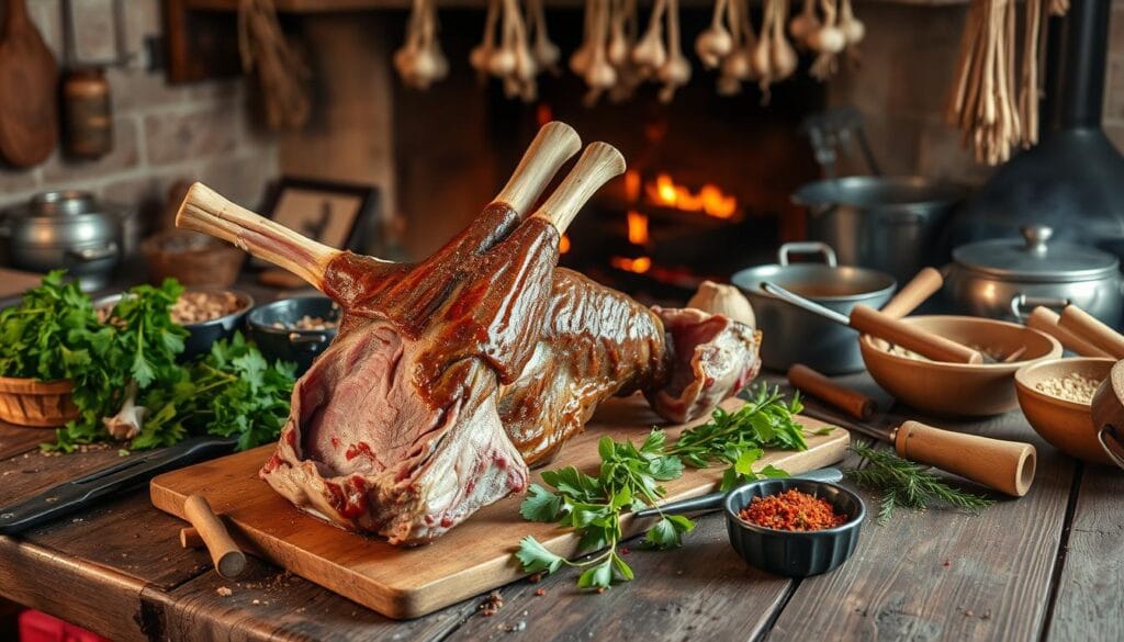 Traditional Lamb Head Cooking Methods