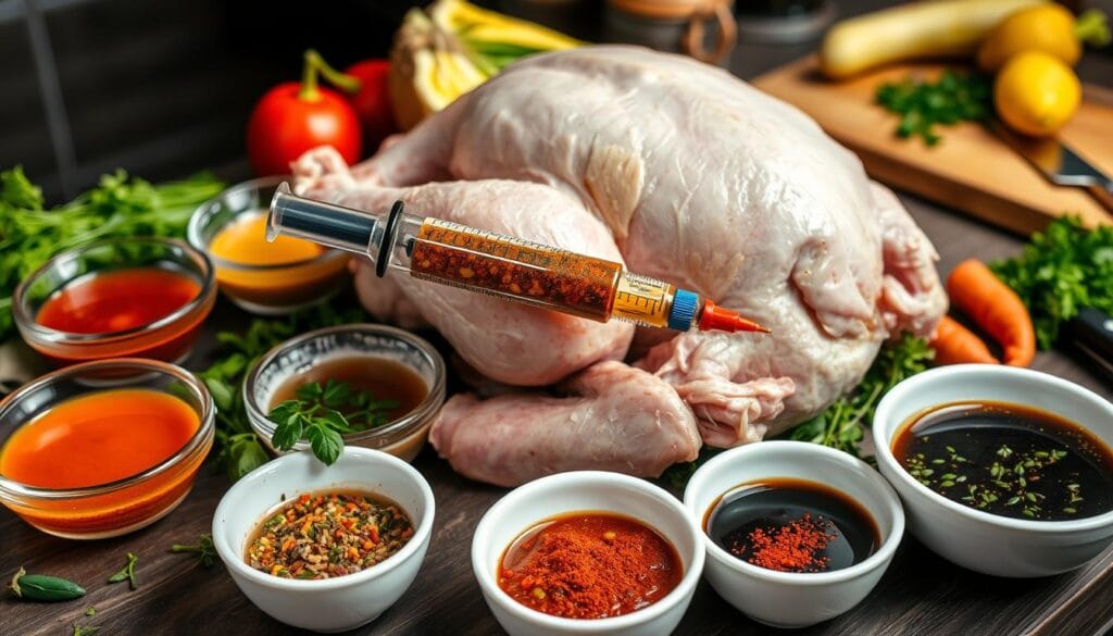 Turkey Marinade Injection Technique