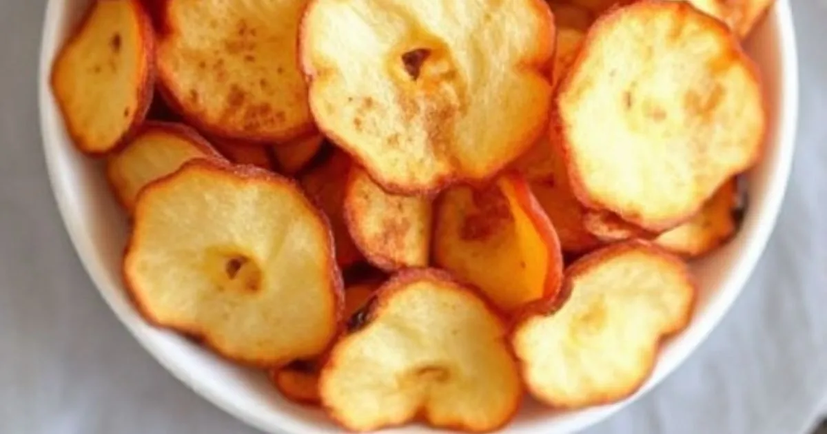 Air Fryer Apple Chips