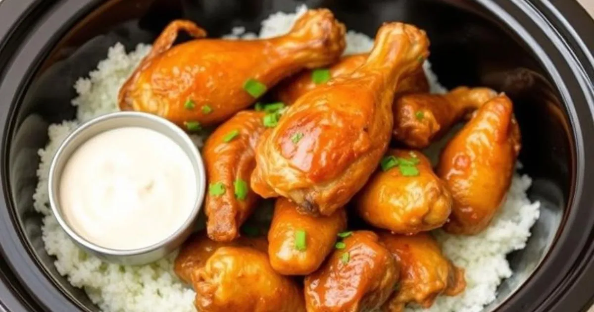 Crock Pot Turkey Wings