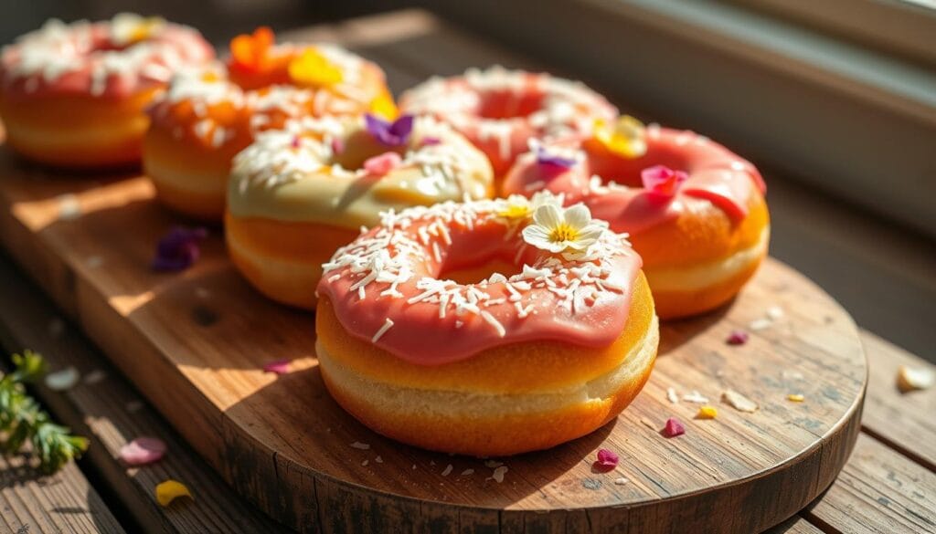 Vegan Air Fryer Doughnuts