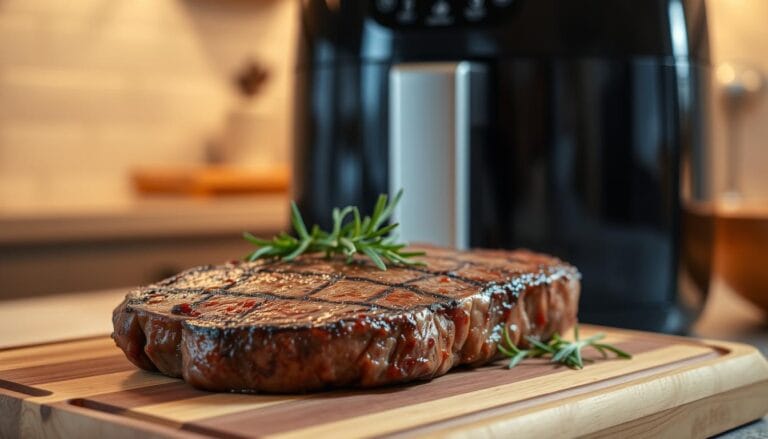 cooking steak in air fryer