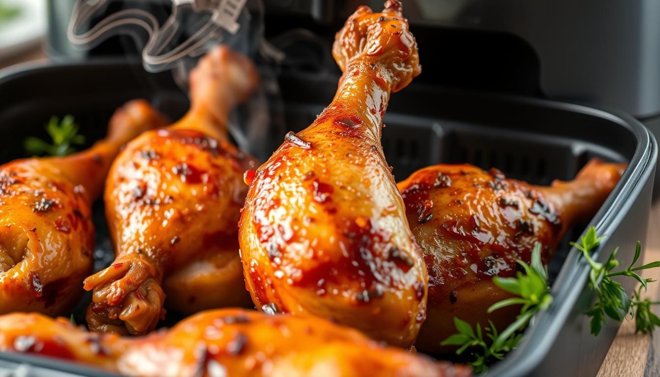 how long to cook chicken legs in air fryer