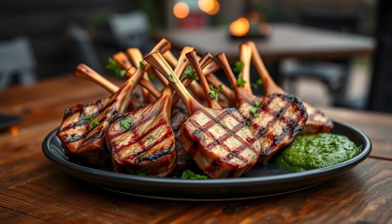 grilled Lamb Lollipops