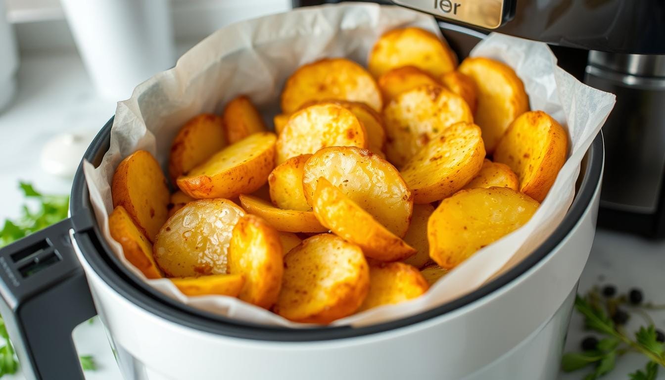 potato slices in air fryer