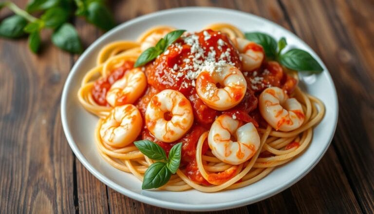 shrimp marinara