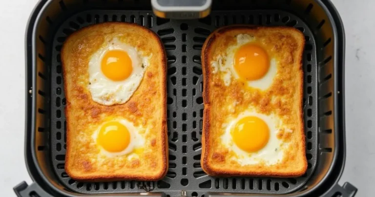 Air Fryer Egg Toast